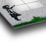 Wallity Cuadro Decorativo de Banksy 50 x 70 cm Multicolor